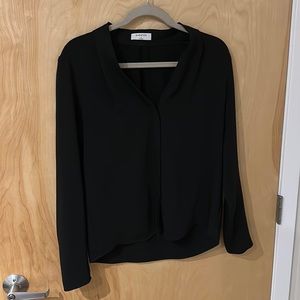 Babaton black blouse
